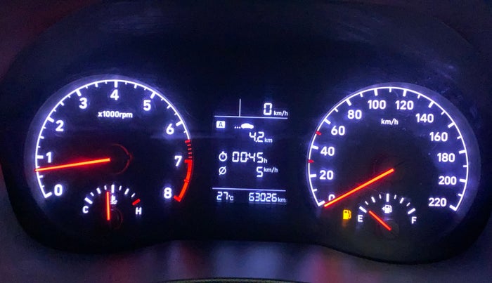 2018 Hyundai Verna 1.6 VTVT SX, Petrol, Manual, 63,026 km, Odometer Image