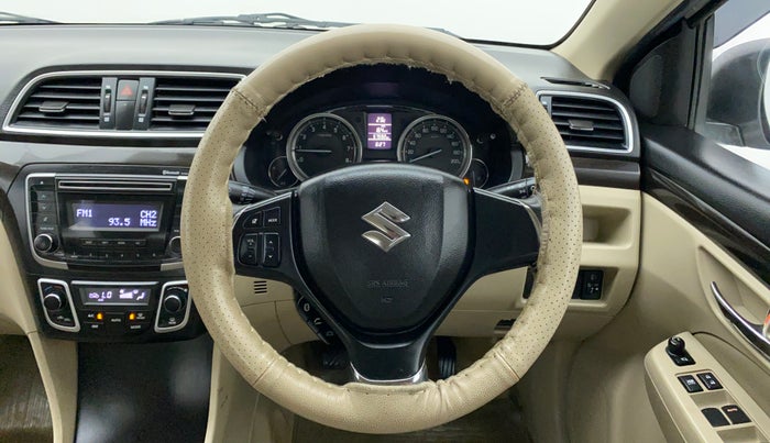 2016 Maruti Ciaz ZXI, Petrol, Manual, 57,653 km, Steering Wheel Close Up
