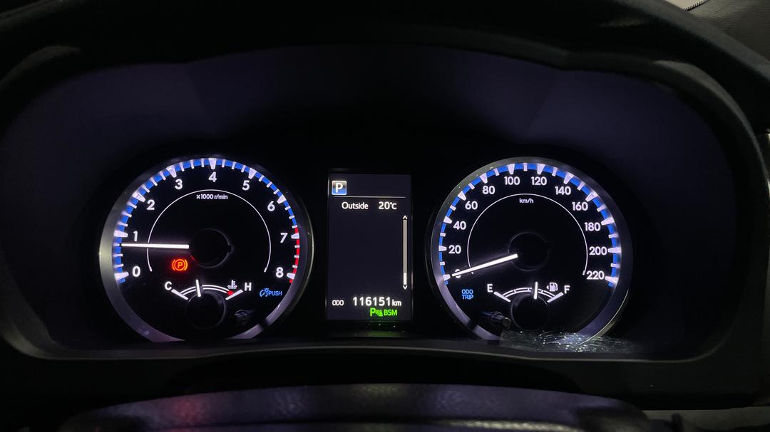 2019 Toyota Kluger Gxl (4x2), Automatic, 116151 km, Odometer View