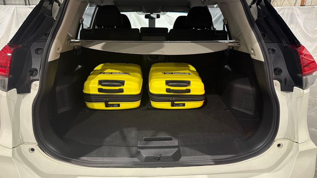2022 Nissan X-trail St (4WD), Automatic, 50477 km, Boot Inside View with Luggage