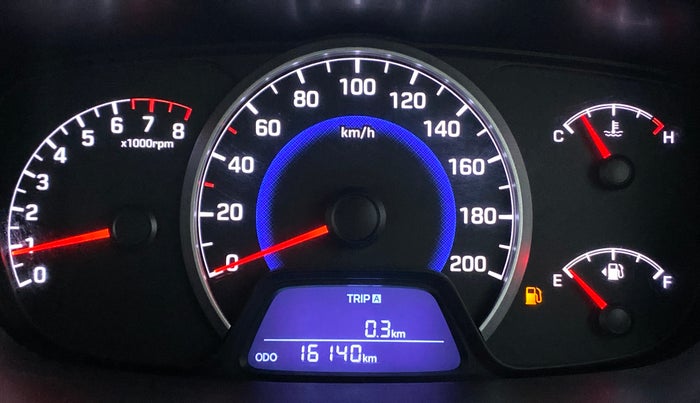 2016 Hyundai Grand i10 MAGNA 1.2 KAPPA VTVT, Petrol, Manual, 16,191 km, Odometer Image