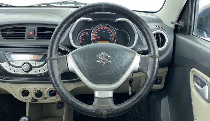 2015 Maruti Alto K10 VXI OPT, Petrol, Manual, 45,652 km, Steering Wheel Close Up