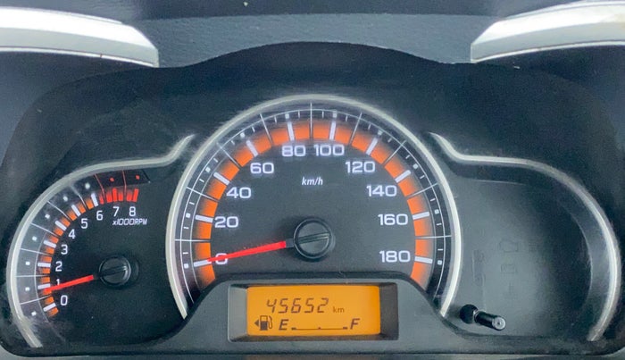 2015 Maruti Alto K10 VXI OPT, Petrol, Manual, 45,652 km, Odometer Image