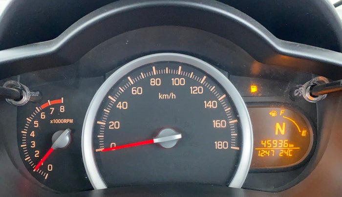 2016 Maruti Celerio ZXI AMT, Petrol, Automatic, 45,936 km, Odometer Image