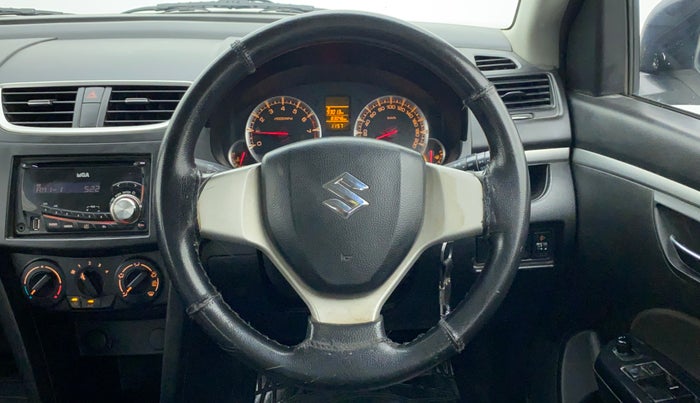 2014 Maruti Swift VXI D, Petrol, Manual, 83,133 km, Steering Wheel Close Up