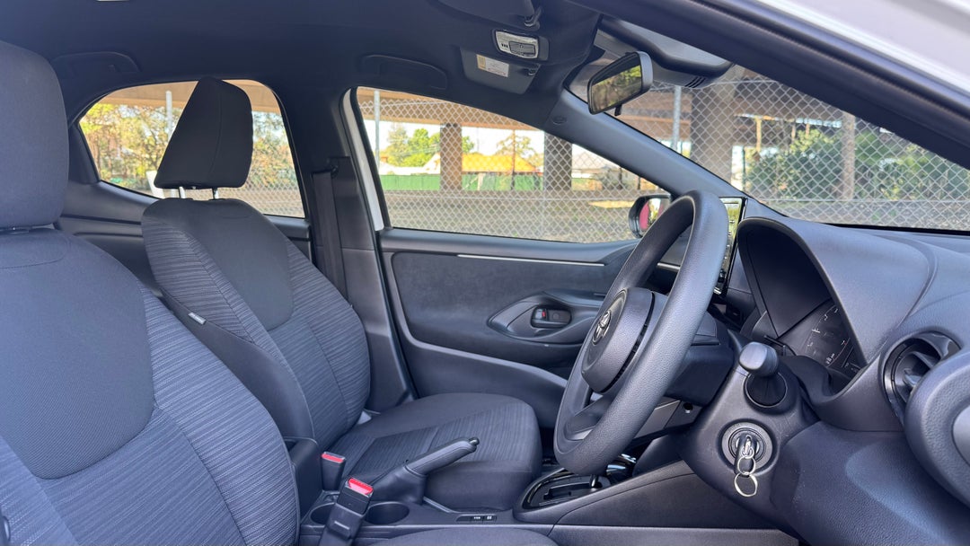 Right Side Front Door Cabin View