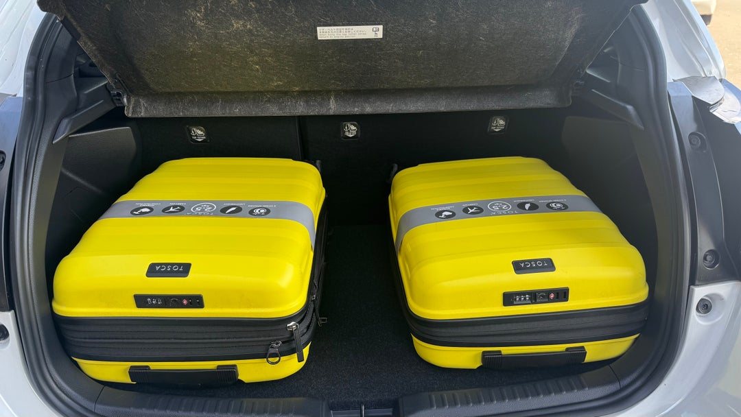 Boot Inside View with Luggage