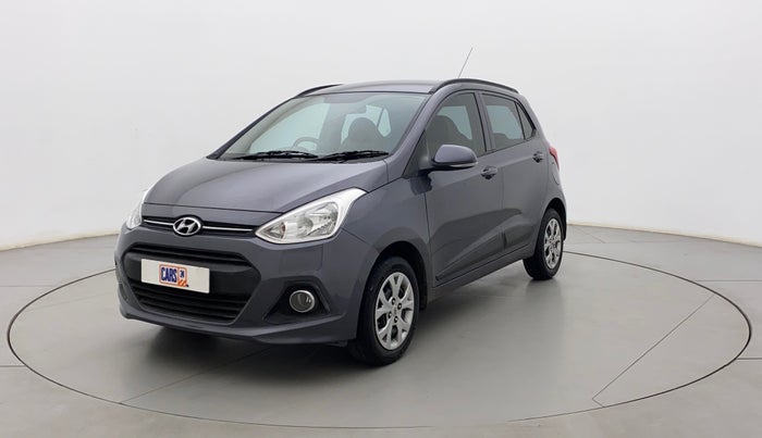 2016 Hyundai Grand i10 SPORTZ 1.2 KAPPA VTVT, Petrol, Manual, 30,789 km, Left Front Diagonal