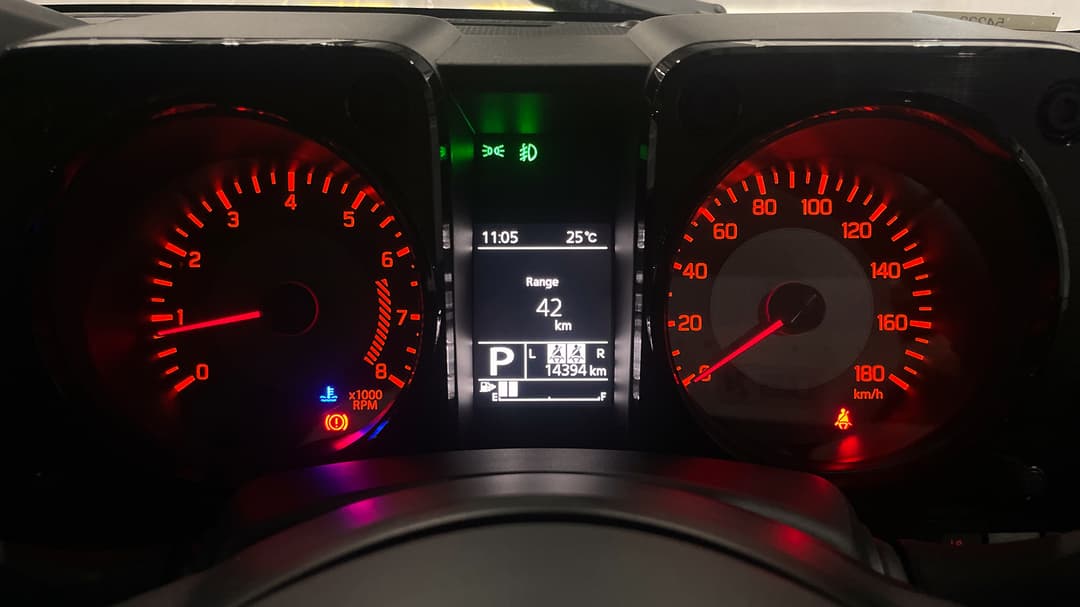2024 Suzuki Jimny Xl, Automatic, 14394 km, Odometer View