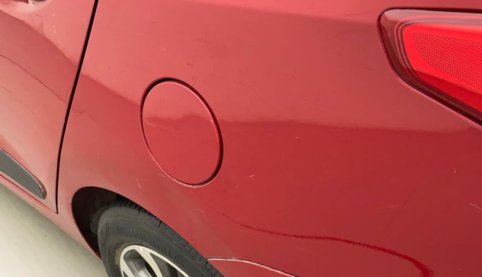 2014 Hyundai Xcent SX 1.2 (O), CNG, Manual, 80,125 km, Left quarter panel - Minor scratches