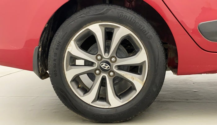 2014 Hyundai Xcent SX 1.2 (O), CNG, Manual, 80,125 km, Right Rear Wheel