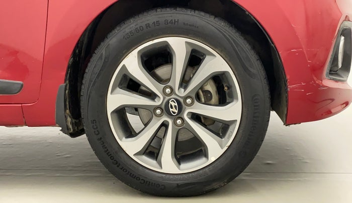 2014 Hyundai Xcent SX 1.2 (O), CNG, Manual, 80,125 km, Right Front Wheel