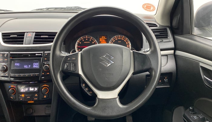 2015 Maruti Swift ZXI D, Petrol, Manual, 54,018 km, Steering Wheel Close Up