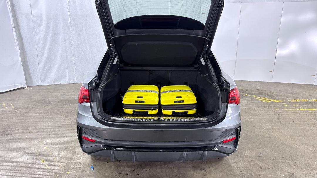 2021 Audi Q3 35 Tfsi S Line, Automatic, 54520 km, Boot Inside View with Luggage