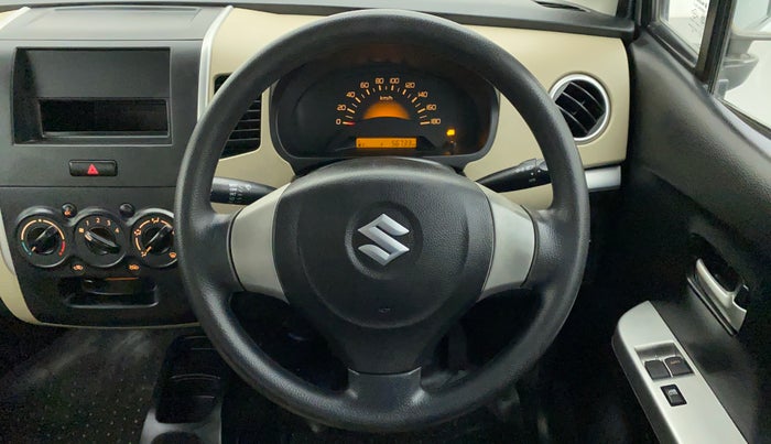 2018 Maruti Wagon R 1.0 LXI CNG, CNG, Manual, 56,733 km, Steering Wheel Close Up