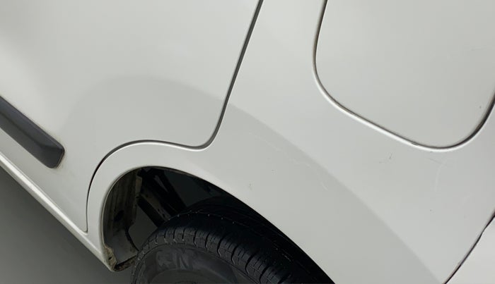 2018 Maruti Wagon R 1.0 LXI CNG, CNG, Manual, 56,733 km, Left quarter panel - Slightly dented