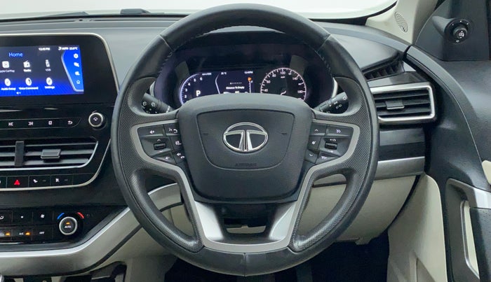 2021 Tata Safari XZA, Diesel, Automatic, 11,636 km, Steering Wheel Close Up