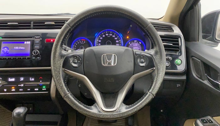 2015 Honda City 1.5L I-VTEC VX CVT, Petrol, Automatic, 1,09,144 km, Steering Wheel Close Up
