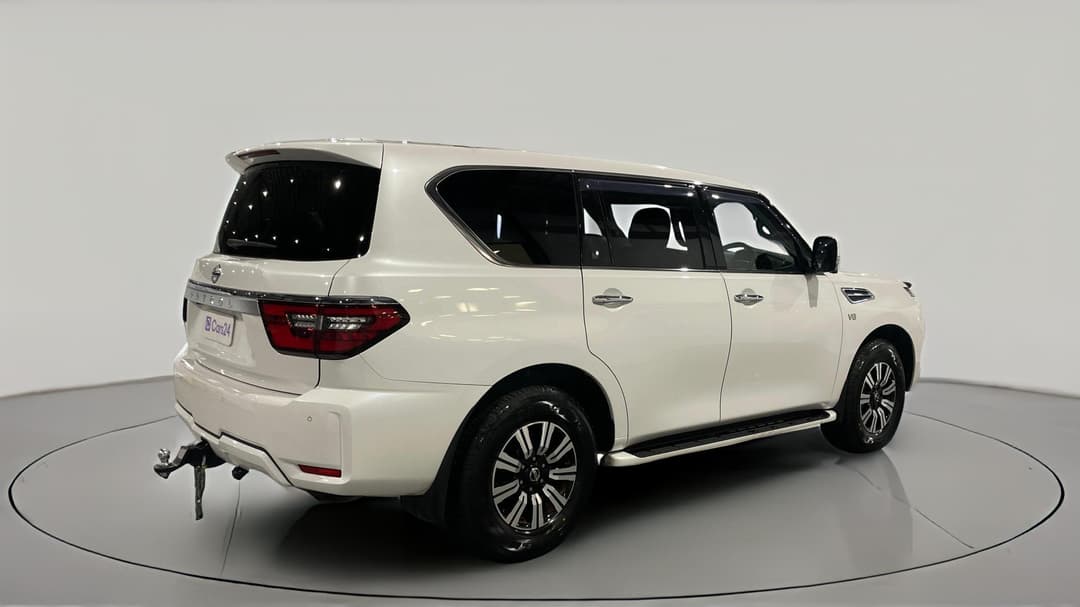 2020 Nissan Patrol Ti (4x4), Automatic, 76321 km, Right Back Diagonal (45- Degree) View