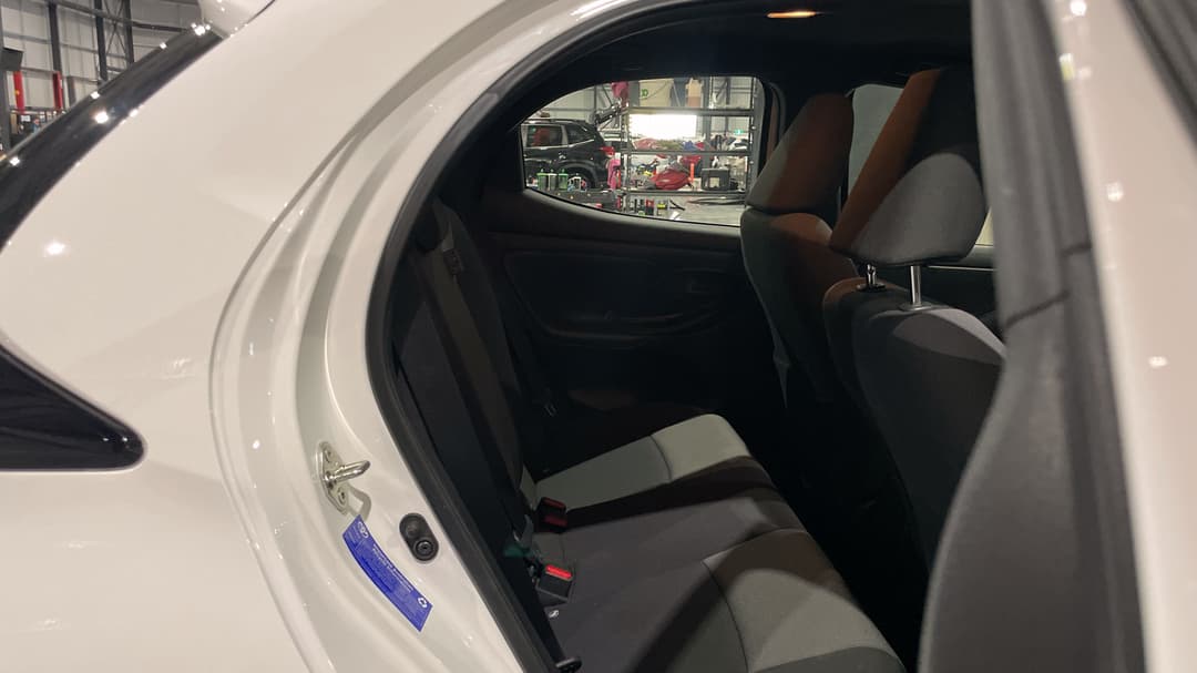 2025 Toyota Yaris Ascent Sport Hybrid, Automatic, 30628 km, Right Side Rear Door Cabin View