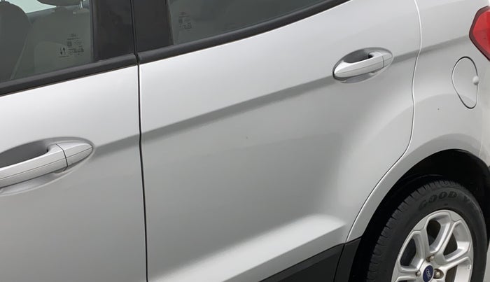 2020 Ford Ecosport TITANIUM + 1.5L PETROL, Petrol, Manual, 21,911 km, Rear left door - Paint has faded
