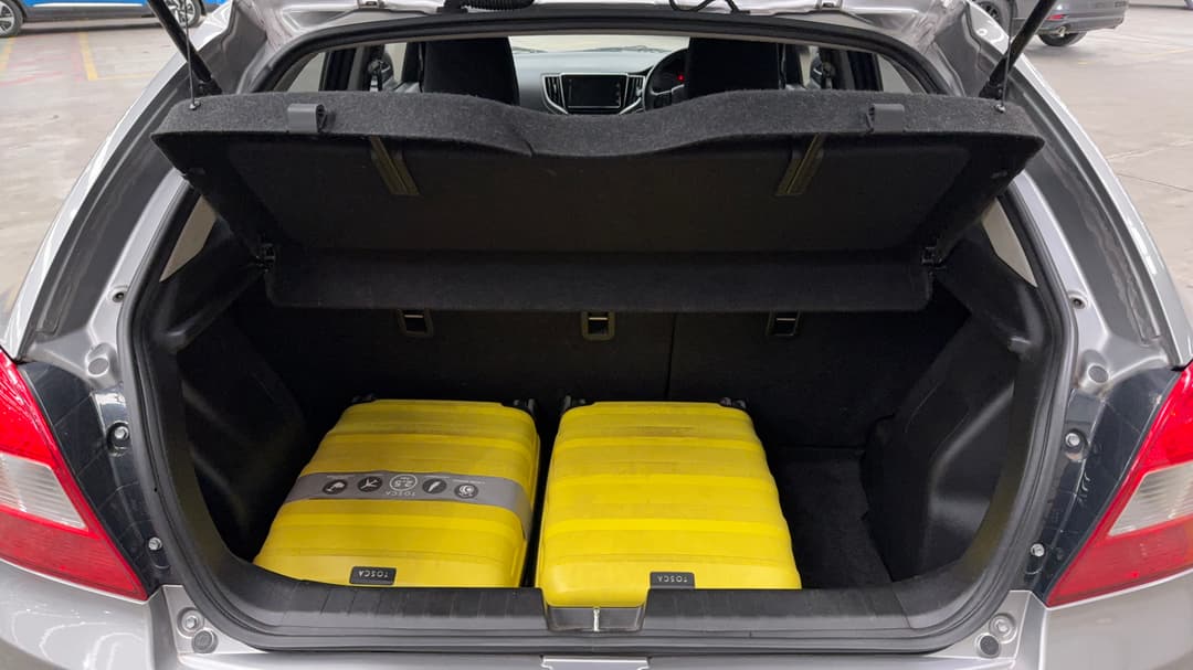 2021 Suzuki Baleno Gl, Automatic, 107494 km, Boot Inside View with Luggage