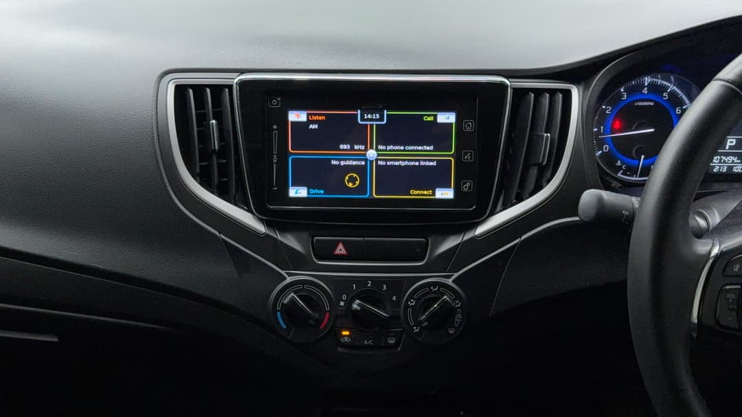 2021 Suzuki Baleno Gl, Automatic, 107494 km, Center Console