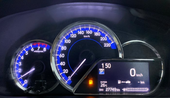 2018 Toyota YARIS V CVT, Petrol, Automatic, 27,748 km, Odometer Image