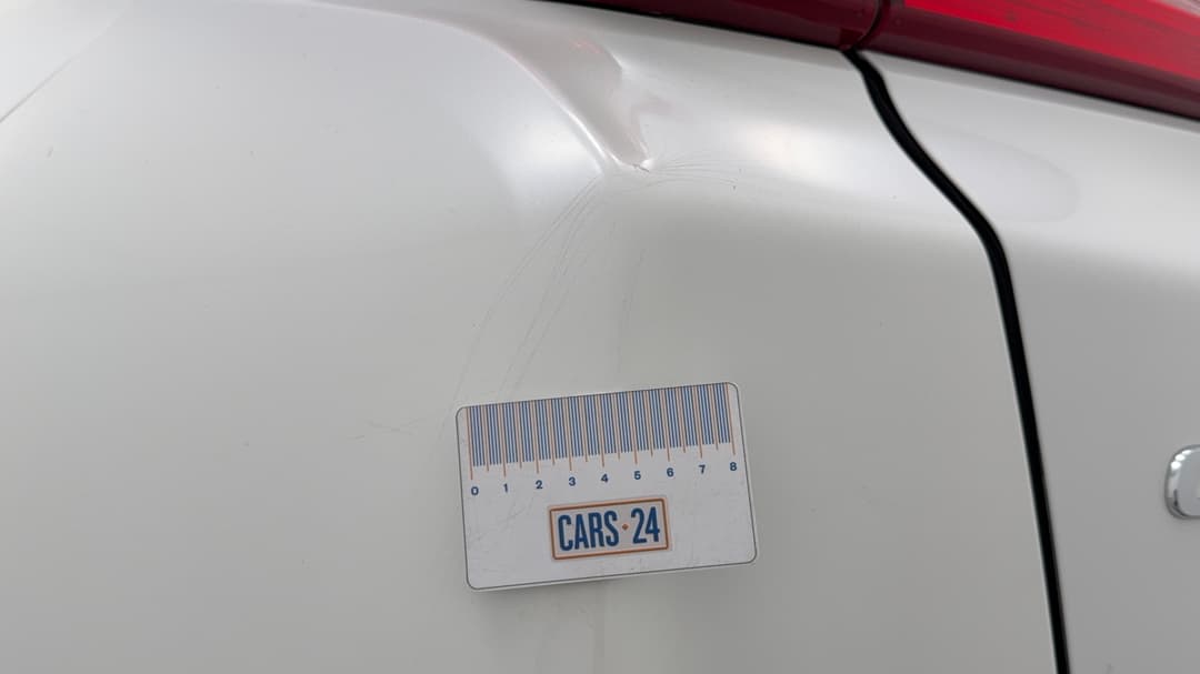 Bumper Rear Paint flaking