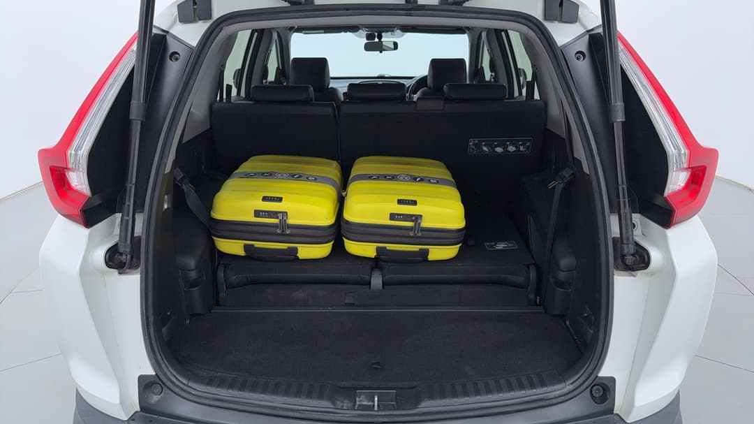 Boot Inside View with Luggage