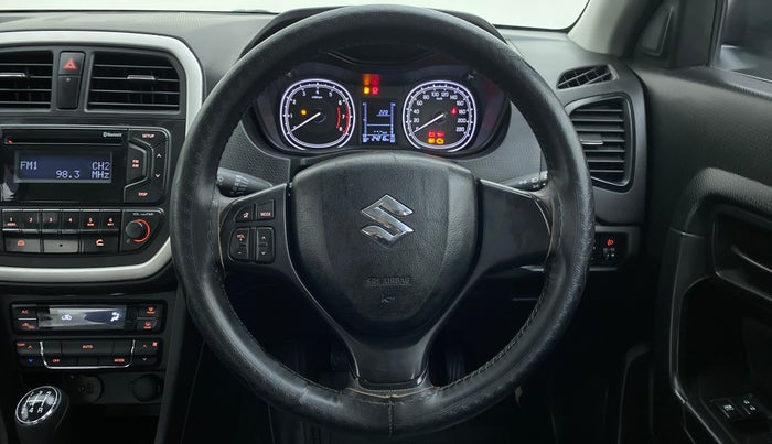 2021 Maruti Vitara Brezza VXI, Petrol, Manual, 24,390 km, Steering Wheel Close Up