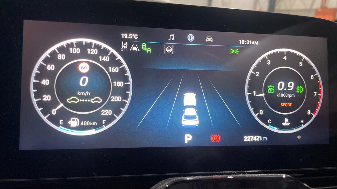2023 Chery Omoda 5 Bx (basic Version), Automatic, 22747 km, Odometer View