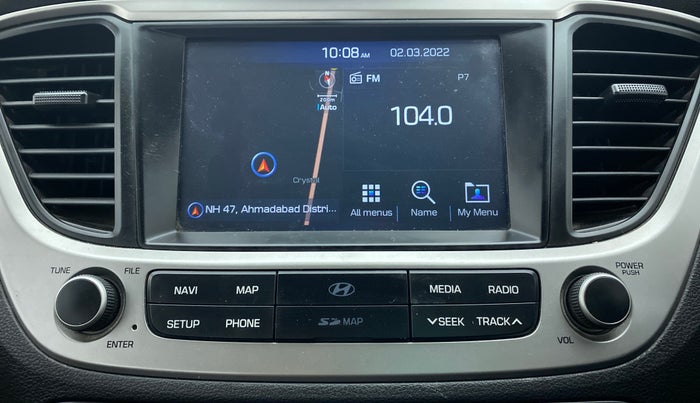 2019 Hyundai Verna 1.6 SX VTVT, Petrol, Manual, 34,666 km, Navigation System