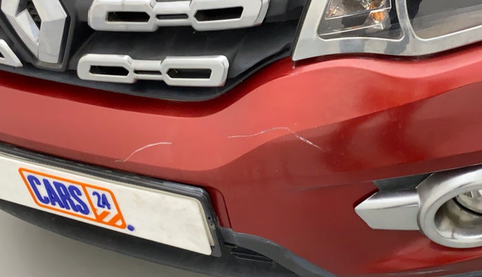2016 Renault Kwid RXT 1.0, Petrol, Manual, 79,245 km, Front bumper - Minor scratches