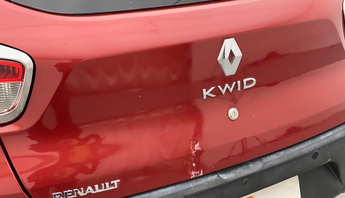 2016 Renault Kwid RXT 1.0, Petrol, Manual, 79,245 km, Dicky (Boot door) - Minor scratches