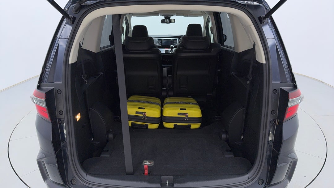 Boot Inside View with Luggage