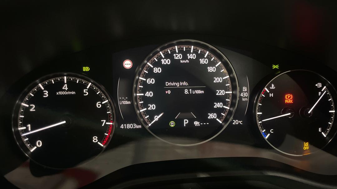 2024 Mazda 3 G20 Evolve, Automatic, 41803 km, Odometer View