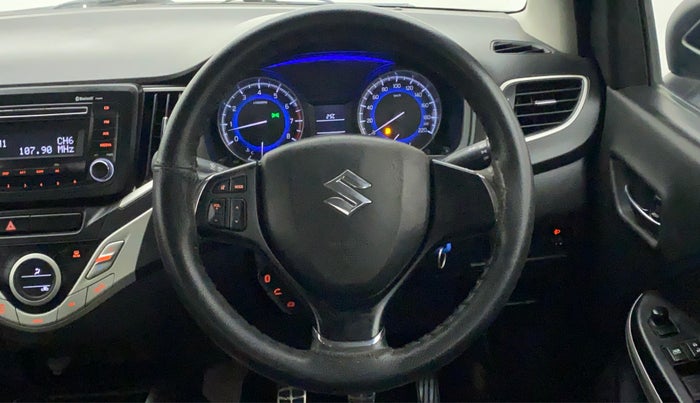 2018 Maruti Baleno DELTA PETROL 1.2, Petrol, Manual, 33,756 km, Steering Wheel Close Up