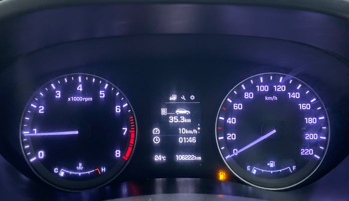 2015 Hyundai Elite i20 ASTA 1.2, Petrol, Manual, 1,06,320 km, Odometer View