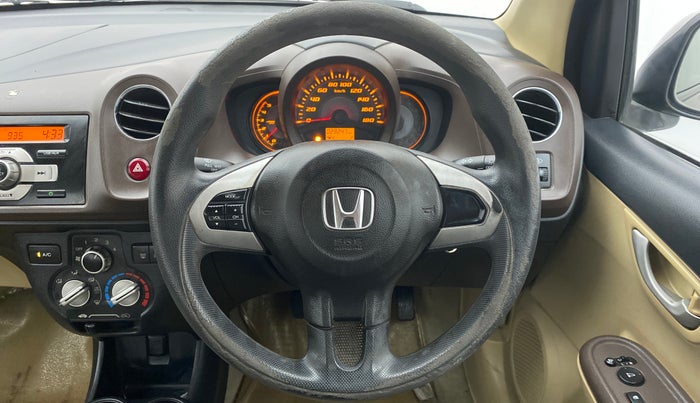 2013 Honda Amaze 1.5 VXMT I DTEC, Diesel, Manual, 29,274 km, Steering Wheel Close Up