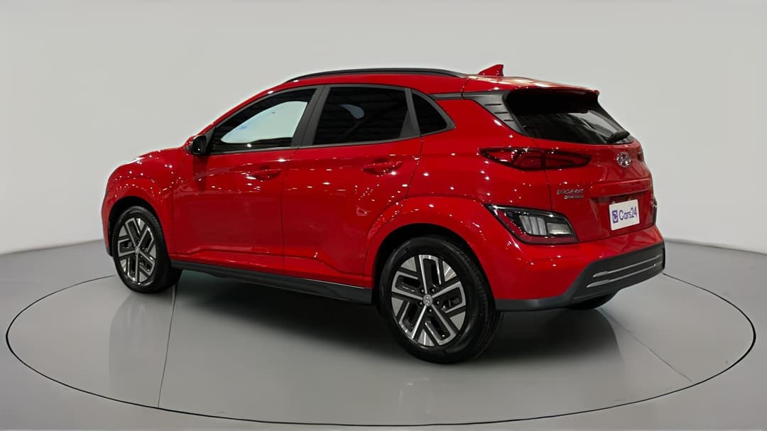 2022 Hyundai Kona Highlander Elec Ttr Ext Range, Automatic, 48712 km, Left Back Diagonal (45- Degree) View