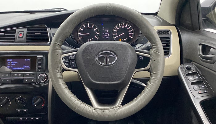 2015 Tata Zest XMS RT, Petrol, Manual, 78,117 km, Steering Wheel Close Up