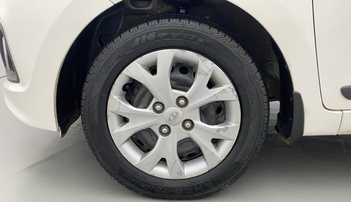 2015 Hyundai Grand i10 SPORTZ 1.2 KAPPA VTVT, Petrol, Manual, 77,187 km, Left Front Wheel
