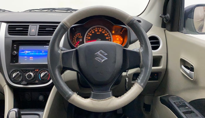 2014 Maruti Celerio VXI AMT, Petrol, Automatic, 1,03,452 km, Steering Wheel Close Up