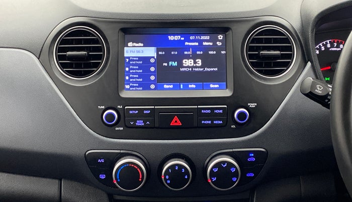 2019 Hyundai Grand i10 SPORTZ DUAL TONE 1.2 VTVT, Petrol, Manual, 12,654 km, Air Conditioner