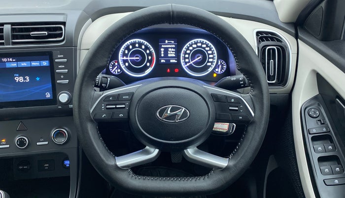2021 Hyundai Creta EX MT, Petrol, Manual, 3,271 km, Steering Wheel Close Up