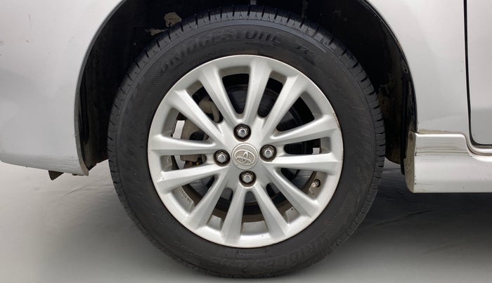2011 Toyota Etios Liva VX, Petrol, Manual, 40,697 km, Left Front Wheel