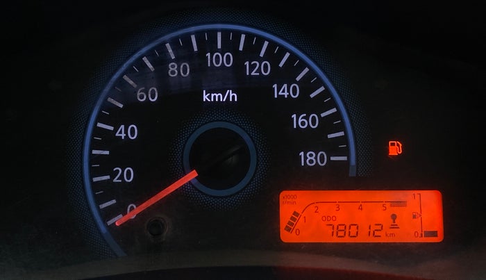 2018 Datsun Redi Go S, Petrol, Manual, 78,053 km, Odometer Image