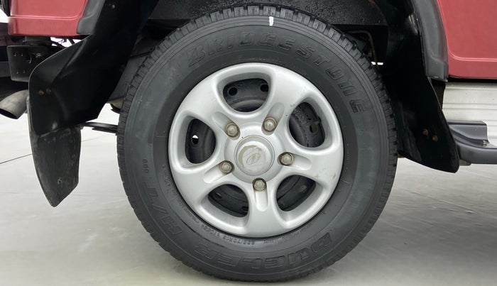 2014 Mahindra Thar CRDE 4X4 BS IV, Diesel, Manual, 68,629 km, Right Rear Wheel
