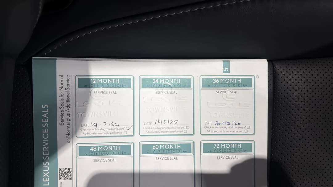 2023 Lexus Nx250 2WD, Automatic, 31807 km, Service History